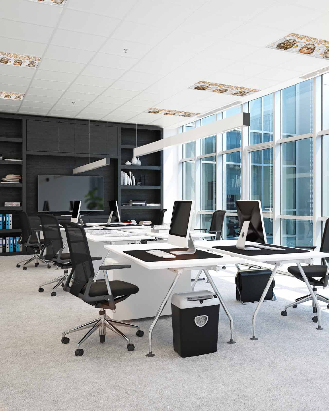 Forest Magnetic Light Covers 8-Pack (2×4 Ft) – Tree Canopy Ceiling