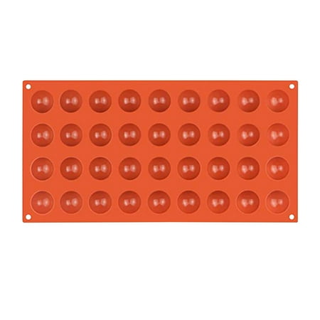 

36 Holes Half Sphere Soft Silicone Mousse Baking Ice Cream Chocolate DIY