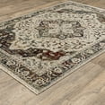 thumbnail image 2 of Woven Trends Aprilla Area Rug - CAP012 - 5' X 8' - in Beige - Vintage Inspired, Stain Resistant, Family and Pet Friendly, Low Pile, Entryway, and Hallway Area Rug, 2 of 4