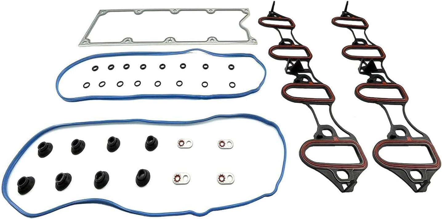Intake Manifold Gasket Set For Chevrolet Avalanche Express Buick Yukon GMC Saab 4.8L 5.3L 6.0L 99-09
