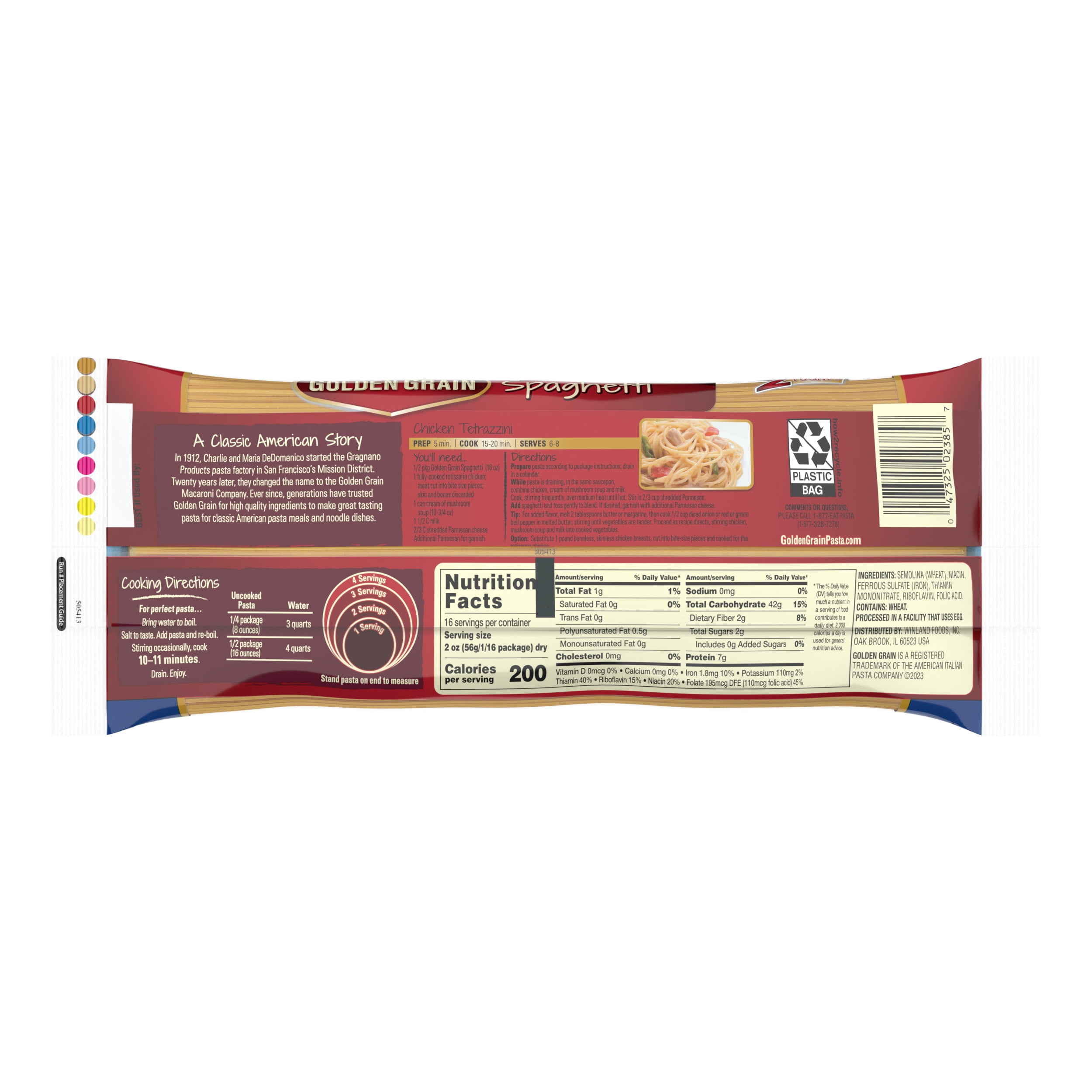 Golden Grain American Italian Pasta Spaghetti, 32 oz
