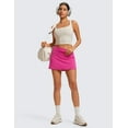thumbnail image 3 of CRZ YOGA Butterluxe High Waisted Tennis Skirts for Women Golf Casual Skort with Inner Pockets, 3 of 5