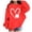 Red, variant on Ymyiu Hoodie Teen Girl Girls Crop Tops Hoodies Long Sleeve Pullover Soft Casual Cute Kids Sweatshirts 4T 5T(Red, 4-5 Years)