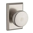 thumbnail image 2 of Baldwin Reserve FDRUSRSR481 Full Dummy Rustic Knob and Rustic Square Rose Dark Bronze Finish, 2 of 2
