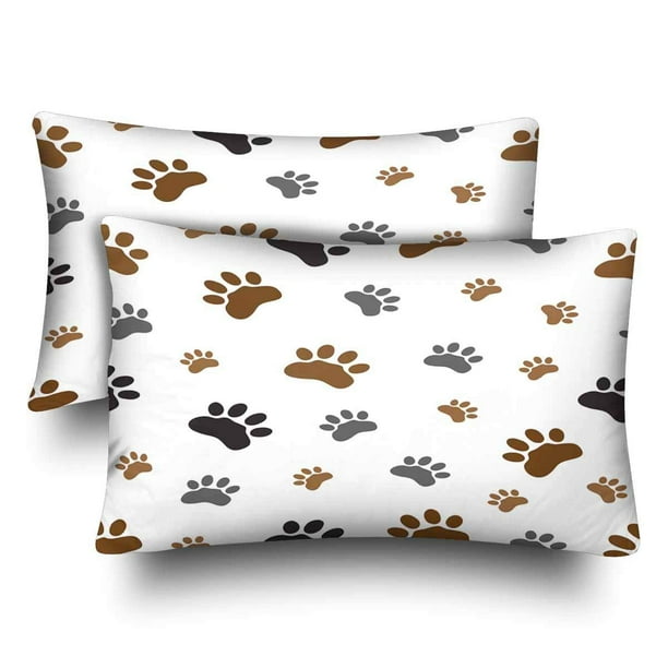 Dog print pillow cases hotsell