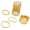 Golden, variant on Opvise 5Pcs Women Knuckle Rings Multi Circles Simple Adjustable Elasticity Finger Rings Jewelry Accessories