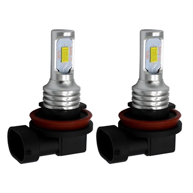 2 Piezas 1700-1800K SMD Lámpara de lámpara Antiniebla Para Automóvil De Conversión De Bombillas / -3570 Yotijar Faros de conducción de automóviles