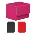 thumbnail image 3 of Estuche para tarjetas DYNWAVEMX Piel sintética Rosa 100 tarjetas, 3 of 8