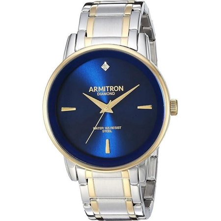 Armitron Men's Diamond-Accented Bracelet Watch 20/5263NVTT