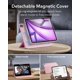 thumbnail image 4 of Funda para iPad Air 13 ESR Rebound 360 con soporte para lápices, color rosa, 4 of 9