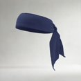 thumbnail image 4 of UJNDER Stretchy Wicking Performance Headband for Workout Training Sports Fitness Running Gym Activities Workout Headbands for Women,Navy,One Size, 4 of 4