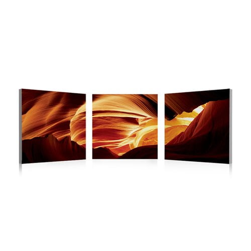 Artistic Bliss Cave 3 Piece Framed Photographic Print Set