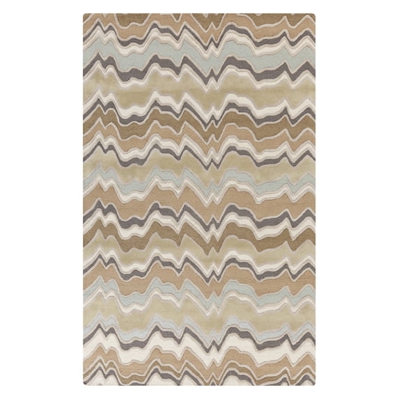 Surya CAN-2042 Modern Classics Rectangle Mocha 9' x 13' Area Rug