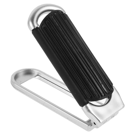 LOLIPPYY Portable Silver Hair Brush with Mirror Foldable Design for Quick Touch Ups At Home