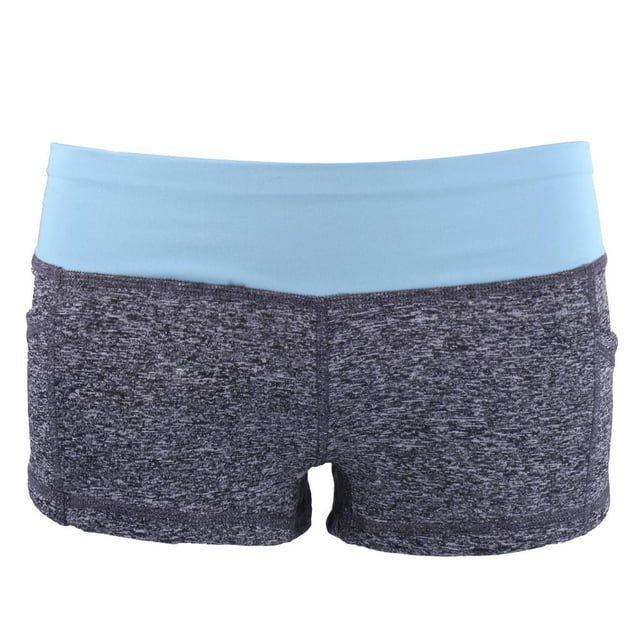 Pantalones cortos deportivos para mujer, pantalones cortos deportivos para fitness y correr, pantalones cortos deportivos elásticos.