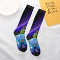 thumbnail image 6 of Saiise Scooby-Doo M Funny Socks Men Women Boys Kids Adults Novelty Graphic Crew Tube Socks Crazy Design Casual Dress Socks for Sports,Running,Travel, 6 of 7