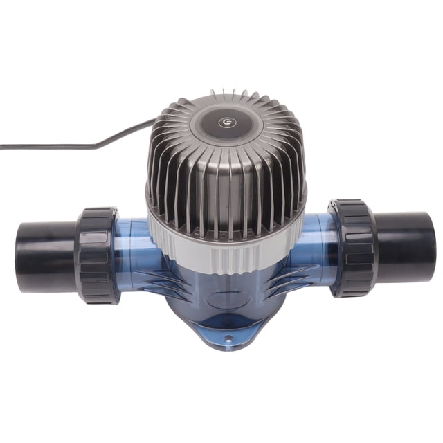 Salt Chlorine Generator, Cyclic Self Cleaning Multi Protection Fault Indication Metal Shell Salt Chlorinator AC110-240V for Spa Pool ECO2,ECO4,ECO6,ECO8,ECO10