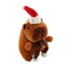thumbnail image 5 of Llavero de peluche de carpincho, mochila de animales de peluche de carpincho, colgante de muñeca portátil bufanda verde sin anillos, 5 of 9
