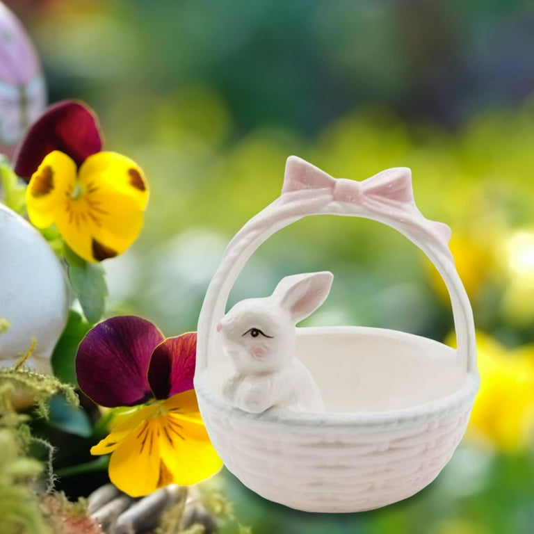 Ceramic rabbit cheap bowl