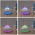 thumbnail image 3 of Inteprter Humidificador de aire de 300ml, difusor de sincronización USB, rociador colorido para sala de estar, fabricante de nebulizador eléctrico, Humidificadores Rosado Inteprter HA064563-01, 3 of 6
