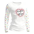 thumbnail image 4 of Womens Short Sleeve Tunic Tops Casual Soft T Shirt Comfort Fit Basic Tee Relaxed Crew Neck Tunics Trendy Clothing, 4 of 5