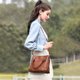 thumbnail image 5 of Rawiri Bolso de mujer de piel con asas, asa superior, bolso de hombro suave vintage para mujer, 5 of 5