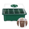 thumbnail image 4 of 12 Holes Plant Seed Grow Box Tray Nursery Seedling Starter Thermal Insulation Insert Propagation Seeding Nursery Pot, 4 of 6