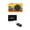 8G memory card set-Yellow, variant on Compact Digital Camera with Rear Screen, 16X Digital Magnification, Pocket Camera for Daily Photos and Travel Carry
