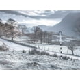 thumbnail image 2 of Frank, Assaf 18x15 White Modern Wood Framed Museum Art Print Titled - Country road-Lake district, 2 of 4