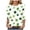 Light Gray, variant on Womens St. Patricks Day Shirt 3/4 Sleeve Tshirt Blouses Funny Shamrock Irish Shirts Tops Outfits Clothes,Size S