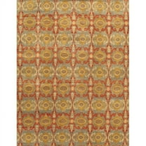 Pasargad Home Pasargad Home Ikat Collection Hand-Knotted Lamb's Wool Area Rug - 9'x12'
