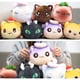 thumbnail image 3 of Meemeow-peluche de comida para gatos, almohada de hamburguesa, patatas fritas, juguetes Kawaii, 3 of 4