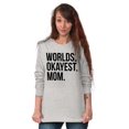 thumbnail image 3 of Worlds Okayest Mom Mothers Day Mama Women Plus Size Long Sleeve Graphic Tee Brisco Brands 2X, 3 of 5