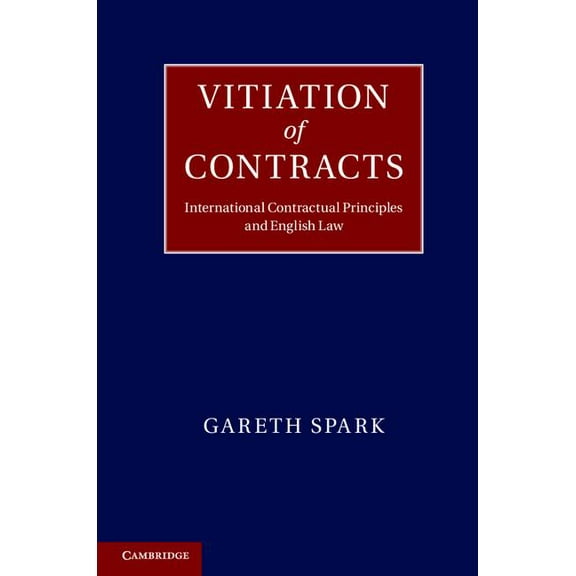 Vitiation of Contracts, (Hardcover)