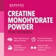 thumbnail image 3 of Creatina HAVASU NUTRITION Monohidratada Micronizada para Mujeres, Sin Sabor, Vegana, 100 Porciones, Apoyo para Entrenamiento y Recuperación, 300 g, 3 of 9