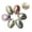 6pcs-Random color, variant on 6 Pack Disco Easter Eggs, 1.2x1.6 Inch Reflective Mirror Disco Ball Ornaments, Multicolor Glass Mosaic Eggs for Basket Fillers, Spring Party Table Centerpiece, Home Decor