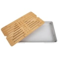 thumbnail image 2 of SHISUYAN Japanese Style Tea Tray Rectangular Tea Set Holder Tea House Serving Tray, 2 of 9
