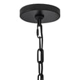 thumbnail image 5 of 84287BK Lark Rivi - 12W 1 LED Medium Pendant-17 Inch Tall and 13 Inch Wide-Black Finish, 5 of 12