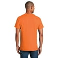 thumbnail image 5 of Gildan Short Sleeve High Visibility T-Shirt for Men, Safety Orange, Sizes S-5XL, 2-Pack, Cotton-Polyester Blend, 5 of 5