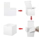 thumbnail image 4 of Cajas de regalo Bonfasvo, 30 unidades, 10 x 10 x 10 cm, papel kraft blanco, 4 of 7