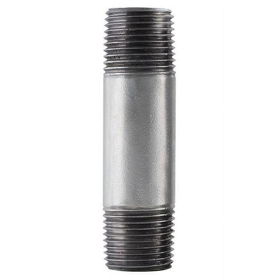 B & K 563-120HN 0.5 x 12 in. Galvanized Steel Nipple