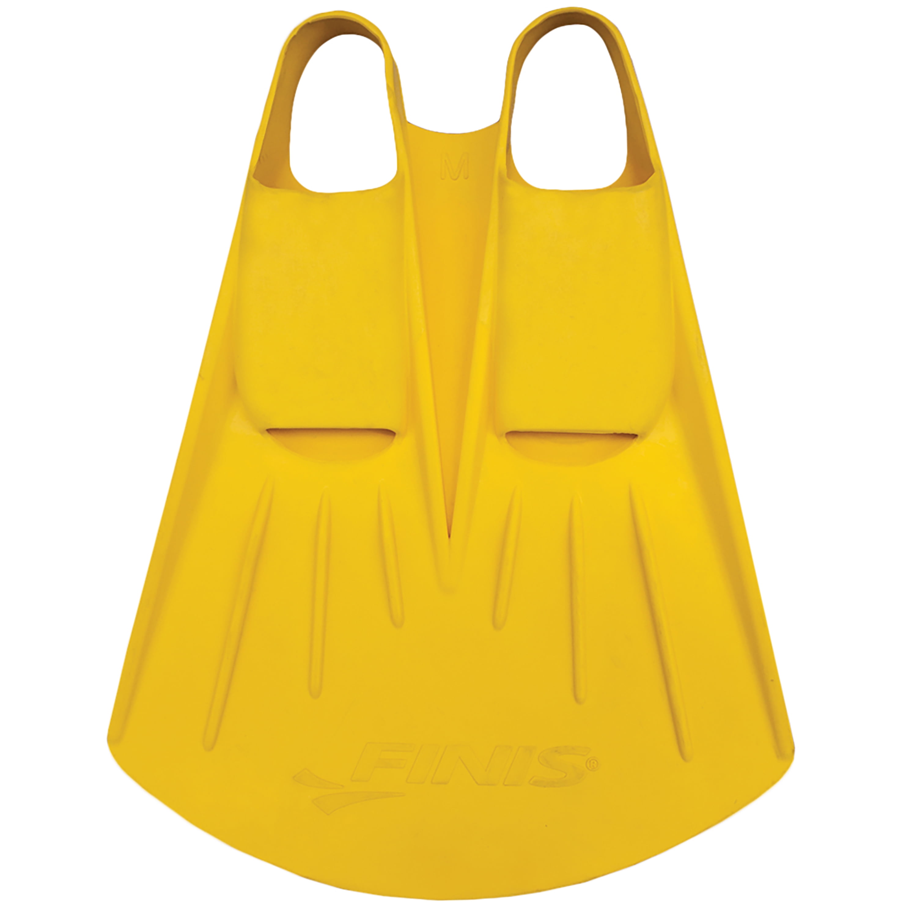 FINIS Foil Monofin - Rubber Swimming Fin for Men and Women - High-Quality Swim Flipper to Strengthen Legs and Core - Adult Swim Fin for Swimming and Pool Accessories - Extra Small, Yellow