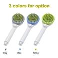 thumbnail image 4 of Multi-Color ABS Pet Massage Shower Sprayer with 2M Flexible Hose - Universal Adapter Compatible, Lightweight 145g, Compact 24x8.2x5.2cm Design for Efficient Pet Bathing (Blue/Gray/Yellow Options), 4 of 6