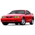 thumbnail image 2 of Flashtech Green Angel Eye LED Headlight Halo kit for 1994-1998 Ford Mustang Headlights, 2 of 2