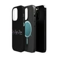 thumbnail image 2 of DistinctInk MagSafe Tough Case for Apple iPhone 14 Pro Max (6.7" Screen) - Live Life Laugh A Lot Love Forever - Lightweight Grip, 2 of 6