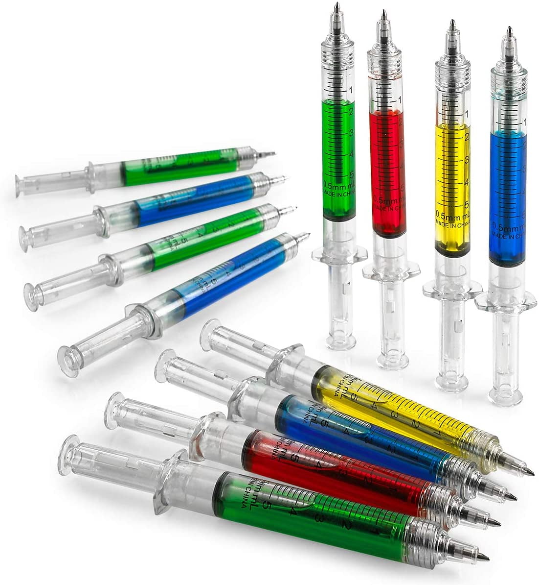 Kicko Syringe Pens, 24 Pack Multi-color Syringe Pen With 6 Color Ink  Variety : Target