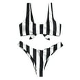 thumbnail image 2 of WREESH Women'S Bikini High Waisted Tummy Control Two Piece Swimsuit Swimwear, 2 of 7