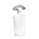 thumbnail image 5 of Figura decorativa de mujer moderna con sombrero, 3,5 x 3,5 x 8 pulgadas Blanco, 5 of 9