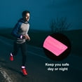 thumbnail image 5 of Uxcell Reflective Bands, High Visibility Reflective Band for Night Running Cycling, Pink 12 Pcs, 5 of 6