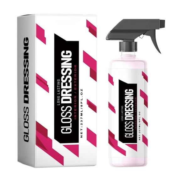 Habillage et Rénovateur de Brillant Céramique pour Enjoliveurs de Pneus de Voiture Brillance Longue Durée 237 ml